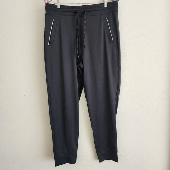 32 Degrees Mens Joggers Size Large In Black - Picture 2 of 11